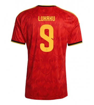 Belgien Romelu Lukaku #9 Hjemmebanetrøje VM 2026 Kortærmet